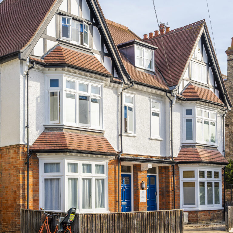 Front of a house